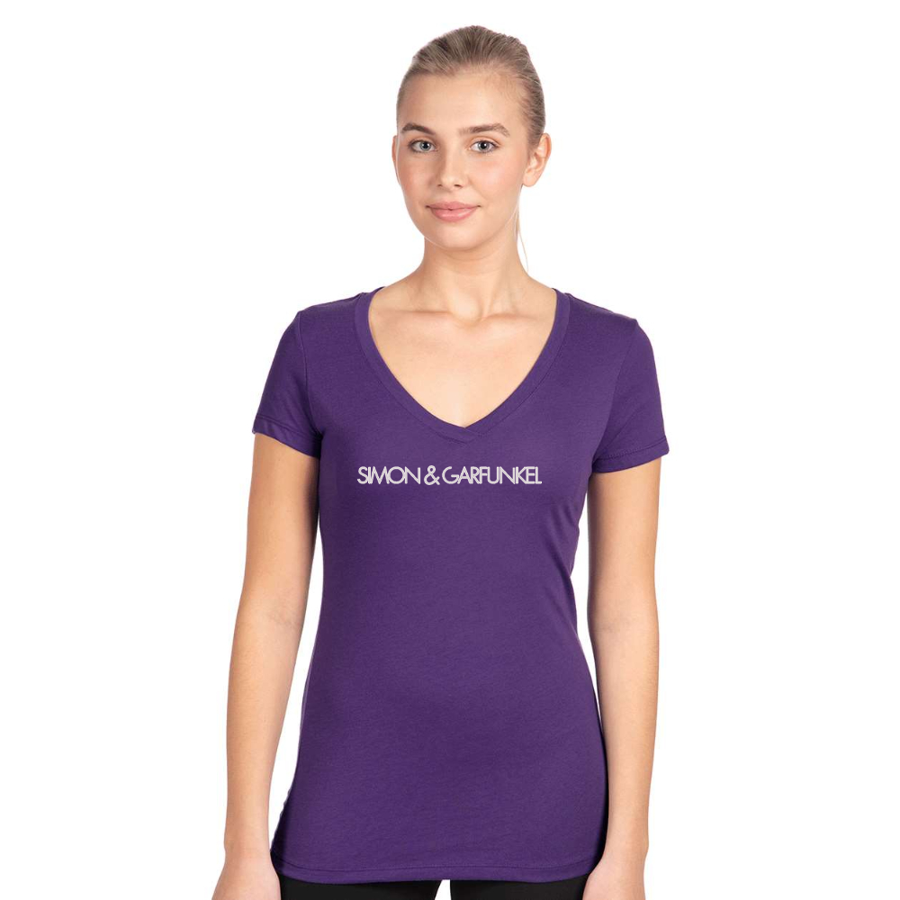 Women's Simon & Garfunkel Next Level V-Neck T-Shirt