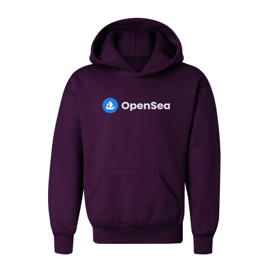 Youth OpenSea Logo Pullover Hoodie