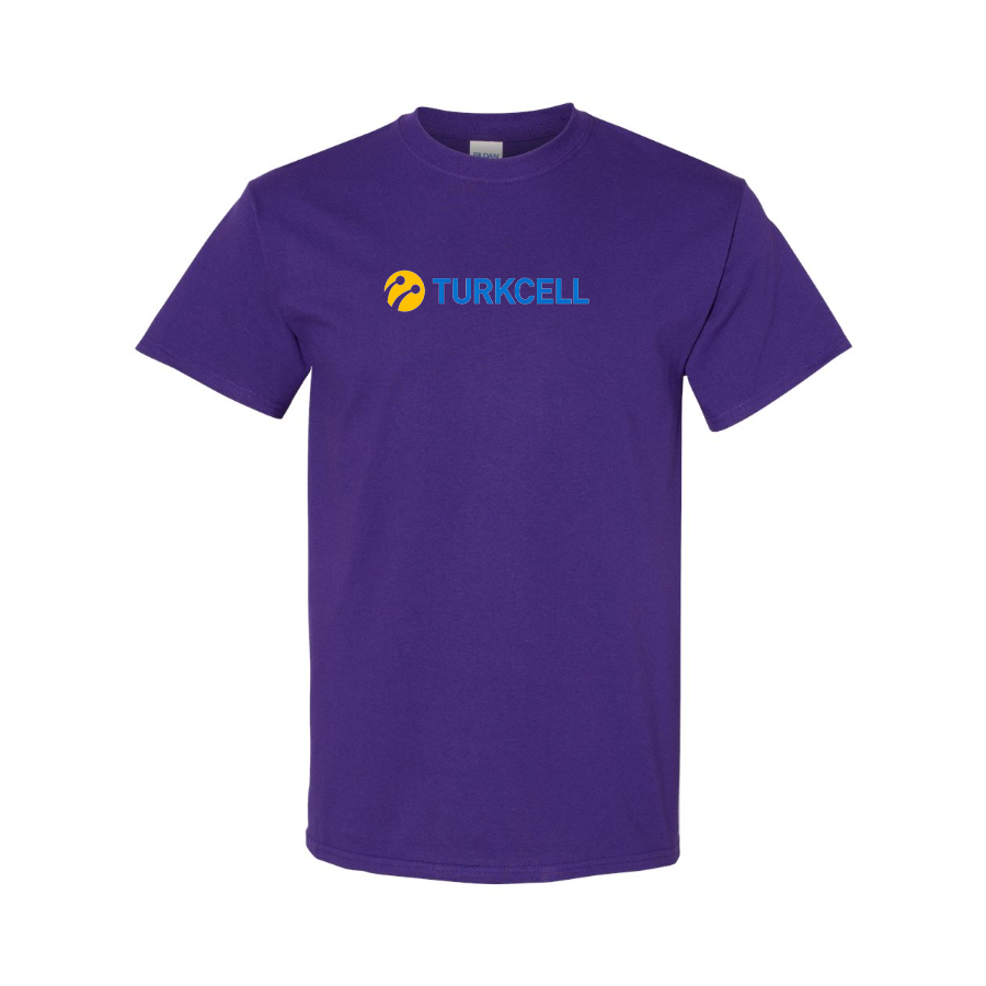 Men's TurkCell Logo Cotton T-Shirt