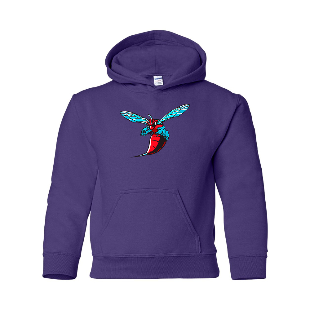 Youth Delaware State Hornets Gildan Heavy Blend  Hooded Sweatshirt