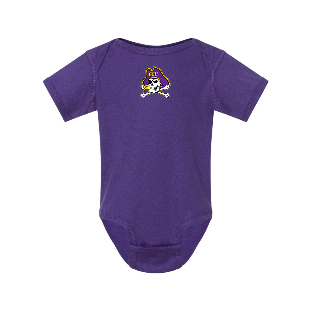 East Carolina Pirates Rabbit Skins Infant Baby Rib Bodysuit