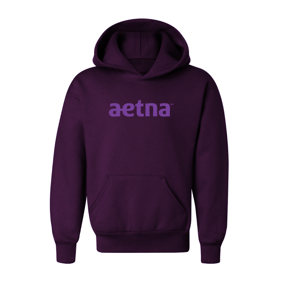 Youth Aetna Logo Pullover Hoodie