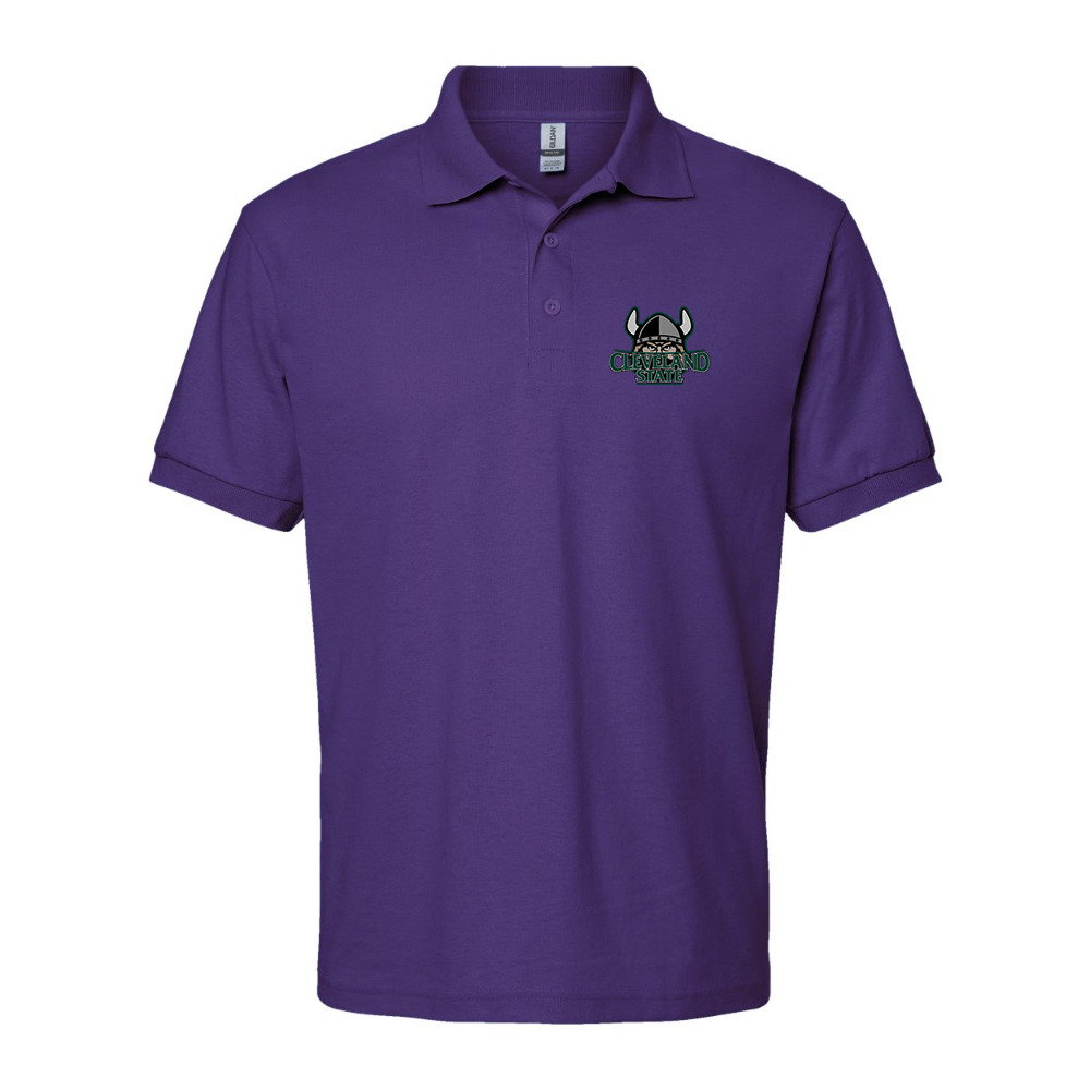 Men's Cleveland State Vikings Dry Blend Jersey Polo