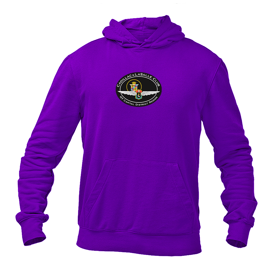 Men's Cadillac and Lasalle Club Logo Pullover Hoodie