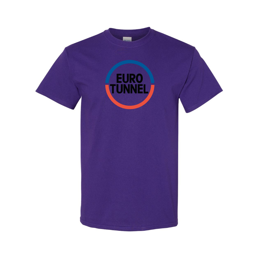 Men's  Eurotunnel  Logo Cotton T-Shirt