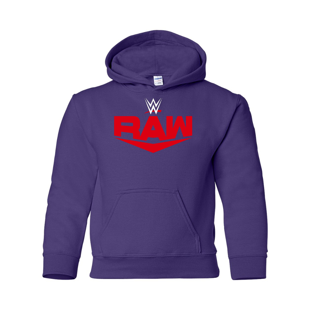 Youth  WWE Raw   Gildan Heavy Blend  Hooded Sweatshirt