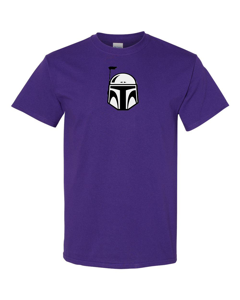 Men's Star Wars Boba Fett Helmet Gildan Heavy Cotton T-Shirt