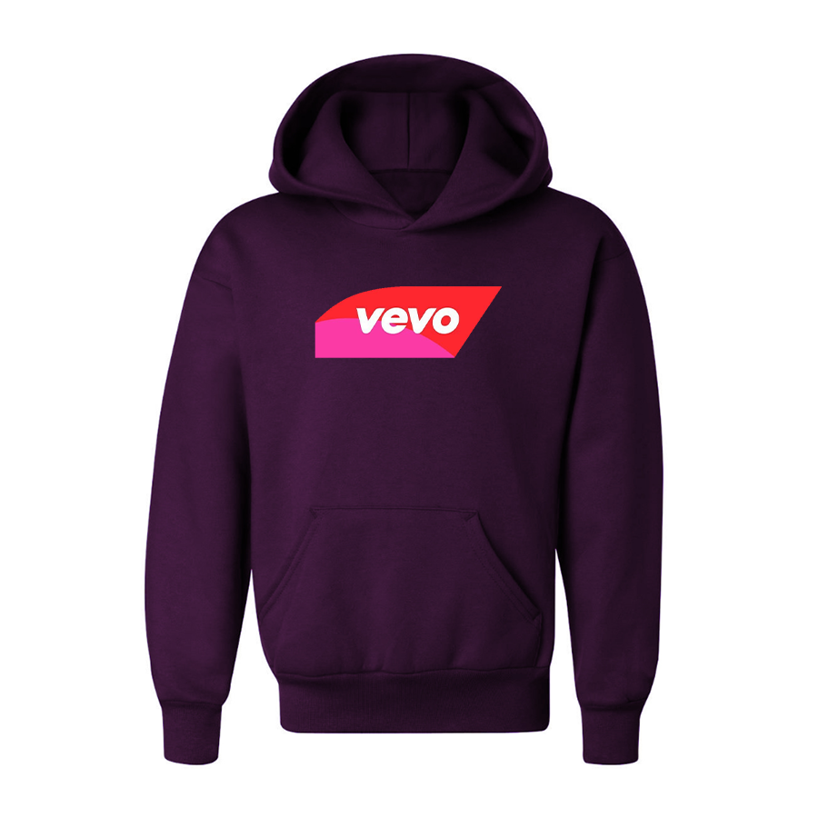 Youth Vevo Thumbnail Banner Logo Pullover Hoodie