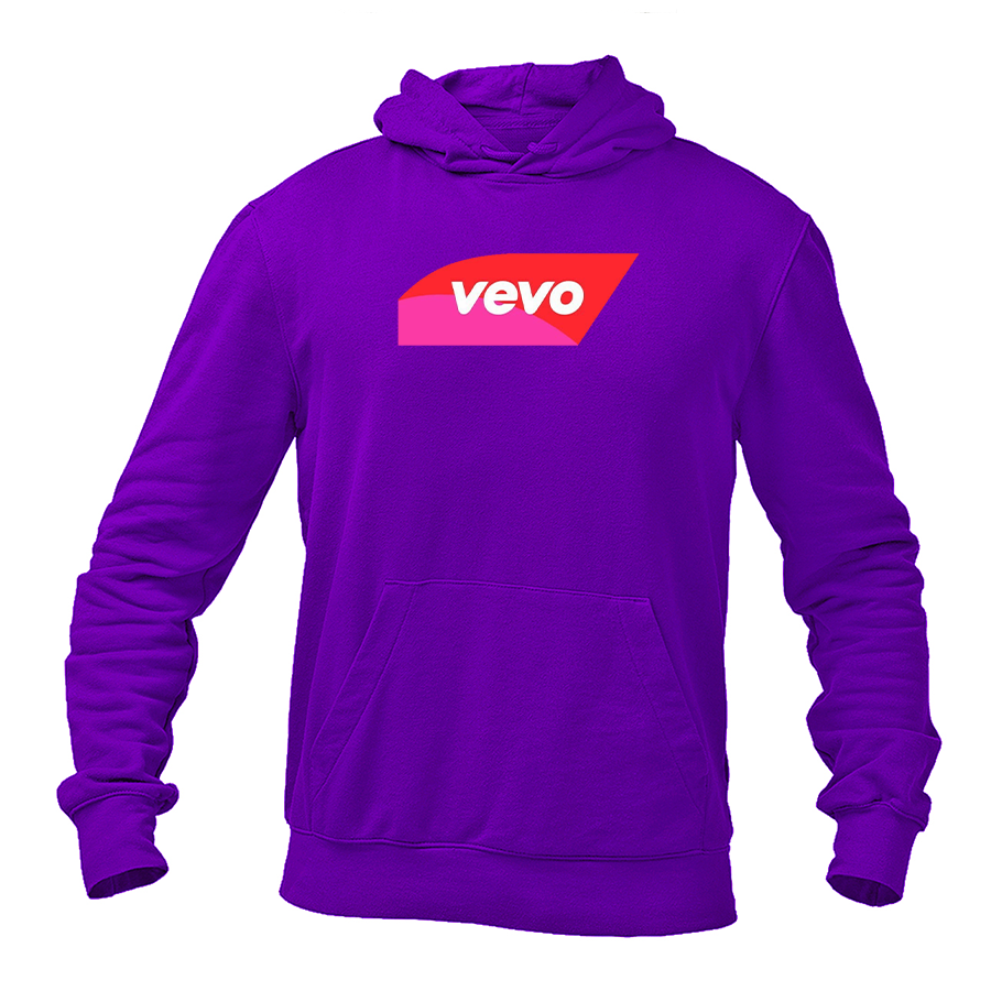 Men's Vevo Thumbnail Banner Logo Pullover Hoodie