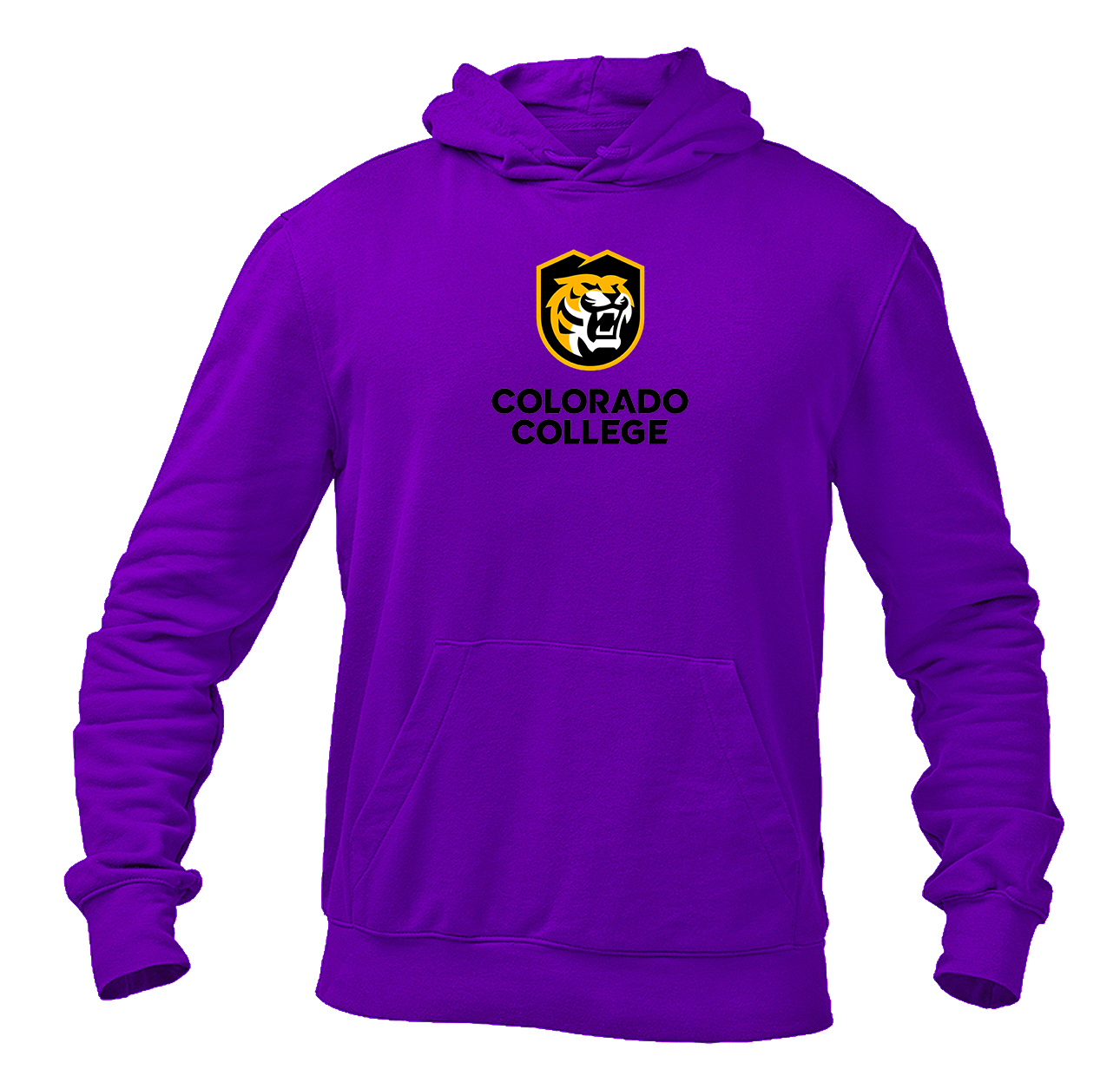 Men's Colorado College Tigers  Softstyle Midweight Hooded Sweatshirt