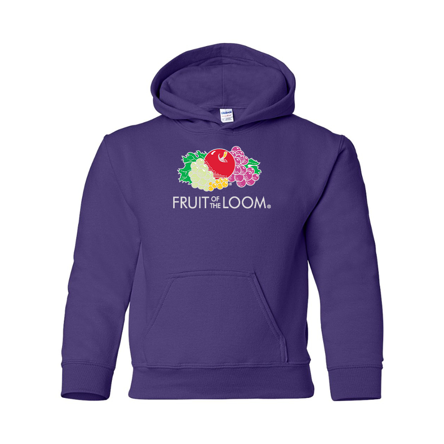 Youth Fruit Of the Loom Gildan Heavy Blend  Hooded Sweatshirt