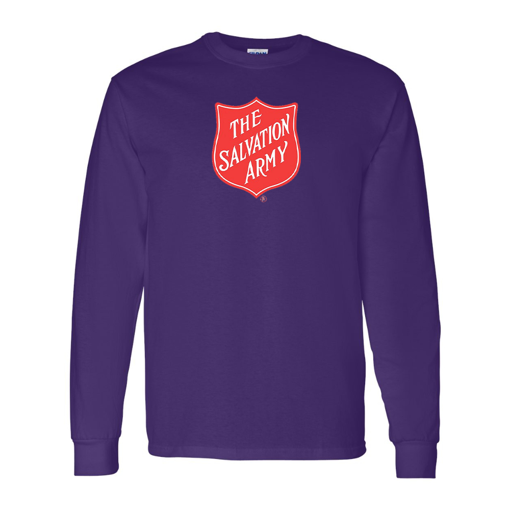 Men's  The Salvation Army  Gildan Heavy Cotton Long Sleeve T-Shirt
