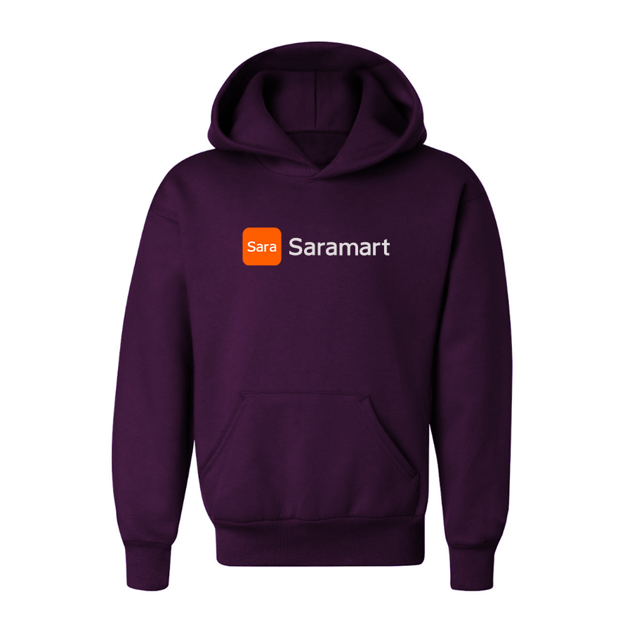 Youth Saramart Logo Pullover Hoodie