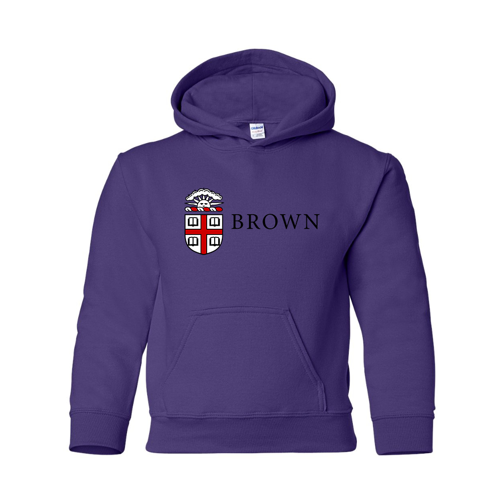 Youth  Brown University  Gildan Heavy Blend  Hooded Sweatshirt