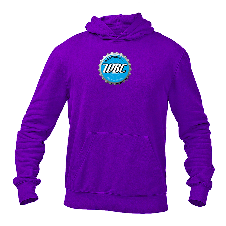 Men's Wit Beverage Company Logo Pullover Hoodie
