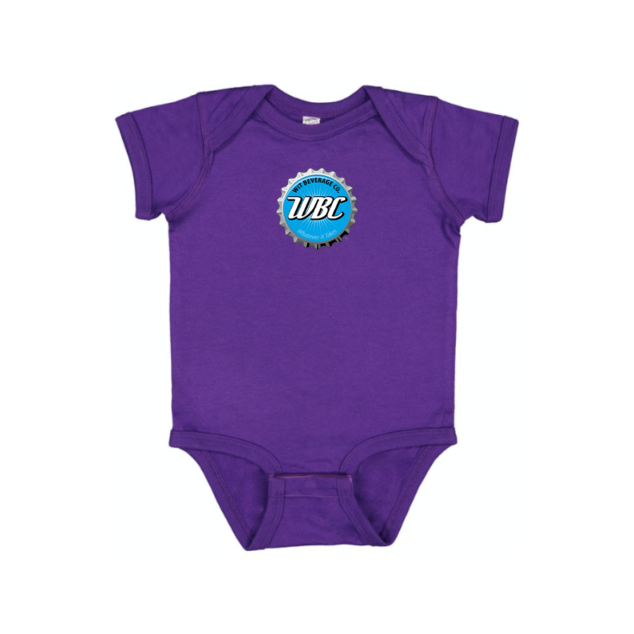 Wit Beverage Company Logo Baby Onesie Romper