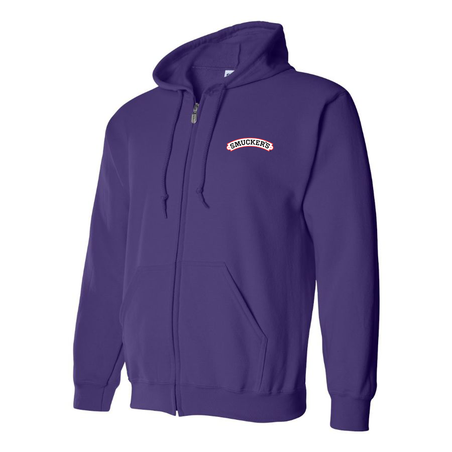 Men's Smucker's Logo Zipper Hoodie
