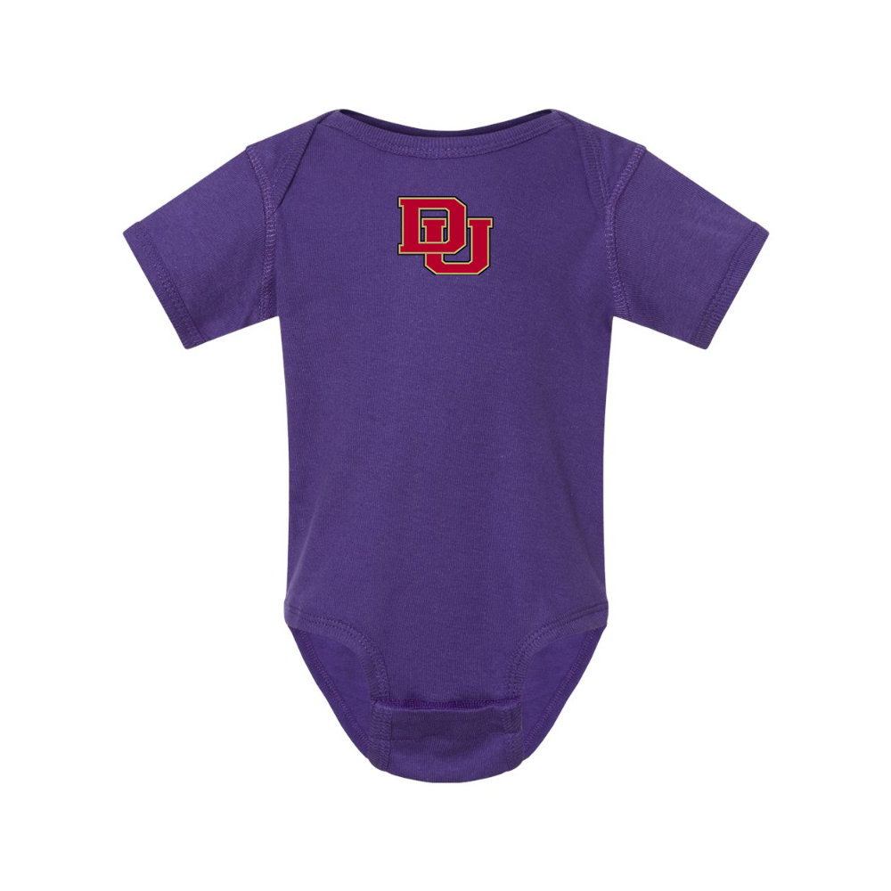 Denver Pioneers  Rabbit Skins Infant Baby Rib Bodysuit