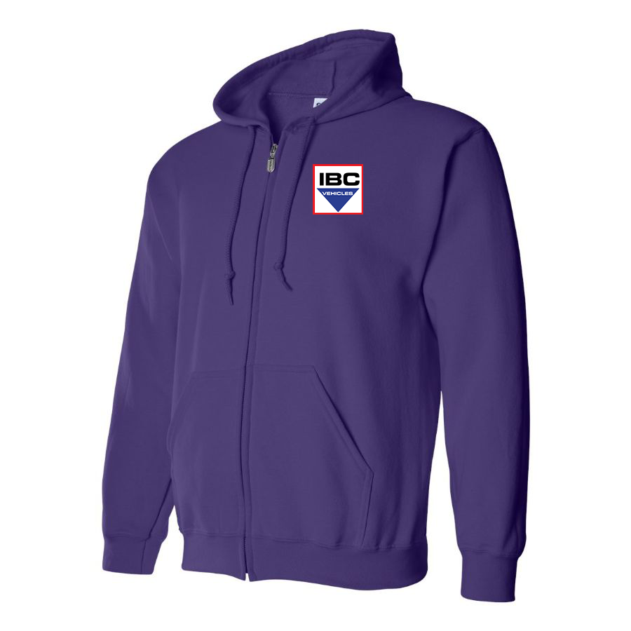Men's IBC Vehicles Logo Zipper Hoodie