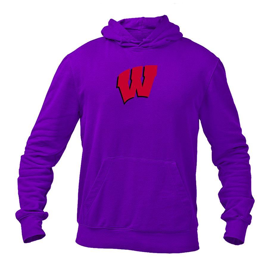 Men's Wisconsin Badgers Logo Pullover Hoodie