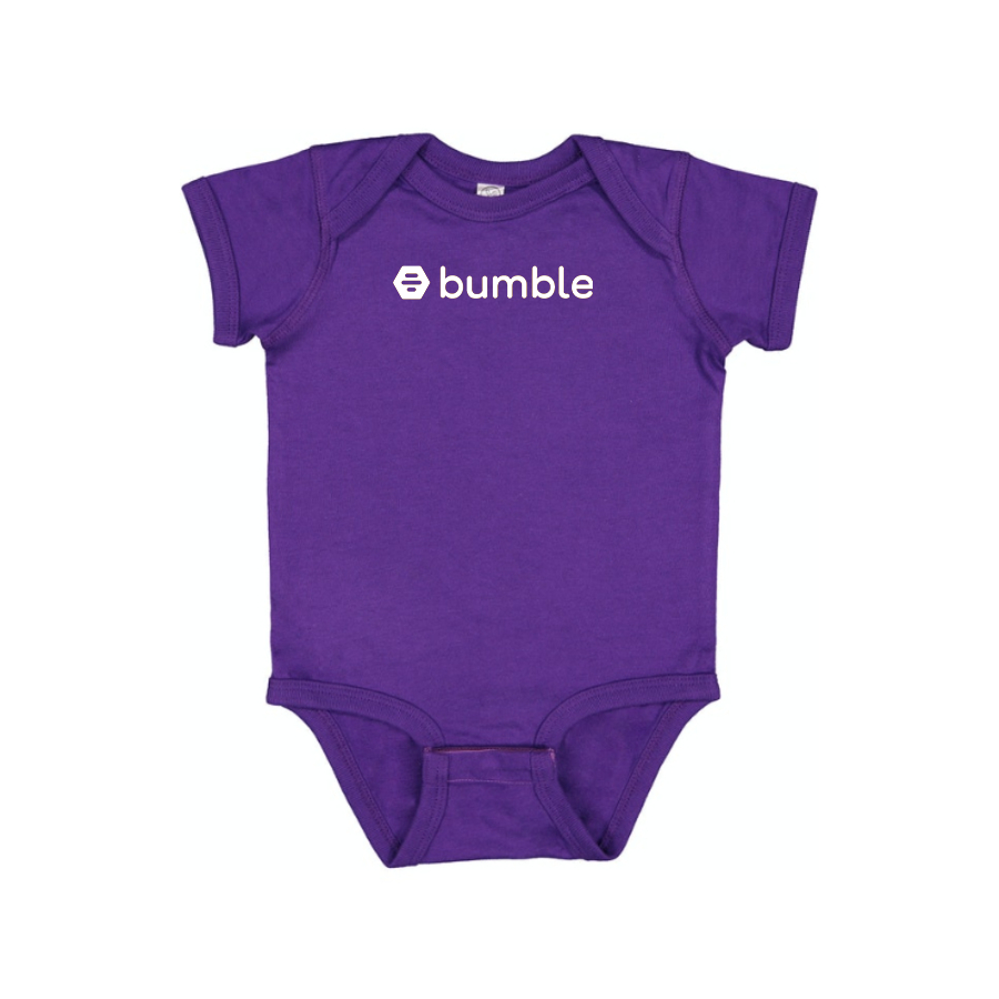 Bumble Logo  Baby Onesie Romper