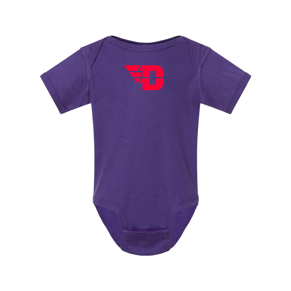 Dayton Flyers  Rabbit Skins Infant Baby Rib Bodysuit