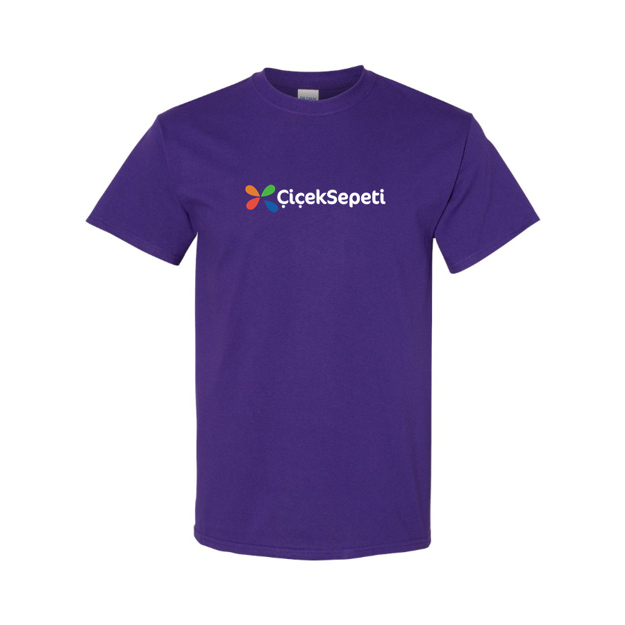 Men's Ciceksepeti Logo Cotton T-Shirt