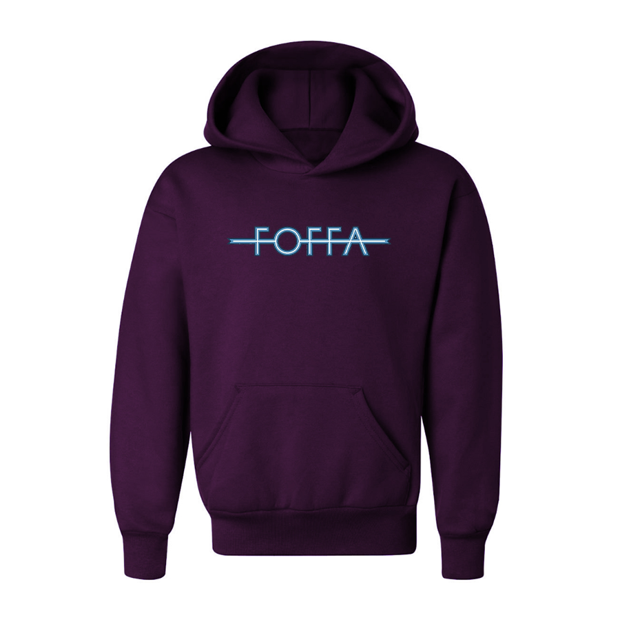 Youth Foffa Blue Pullover Hoodie