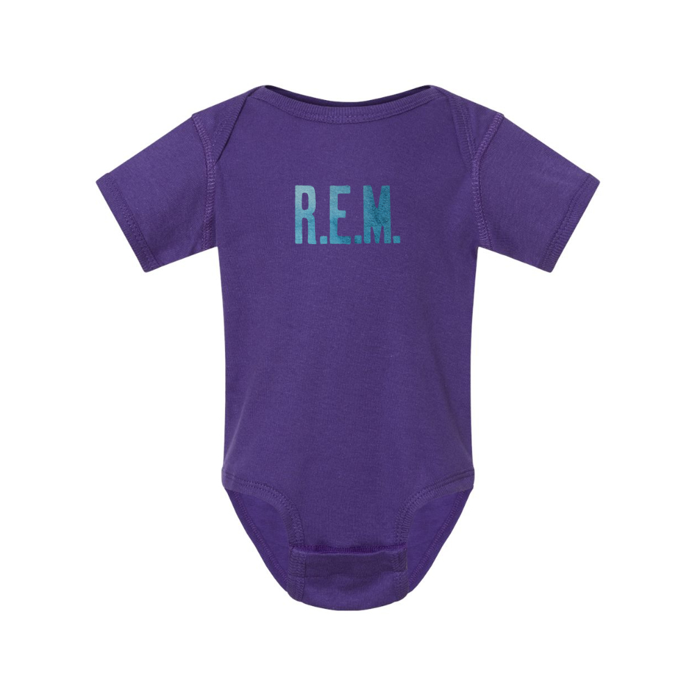 R.E.M. Blue  Rabbit Skins Infant Baby Rib Bodysuit