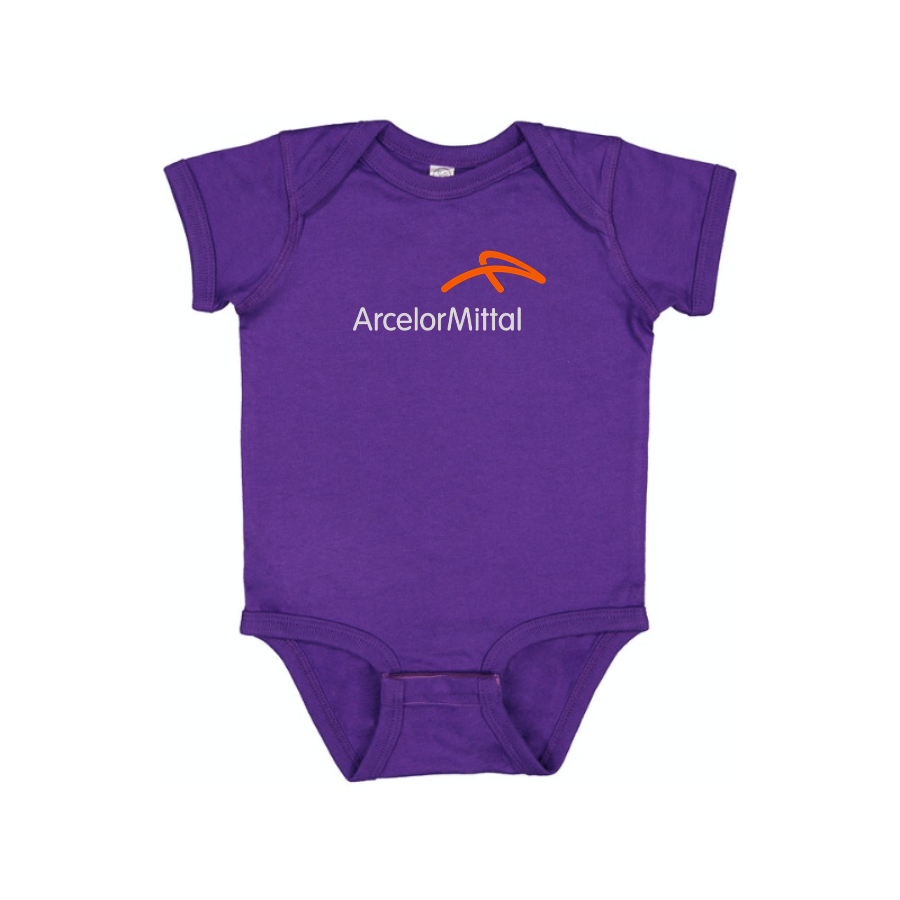Arcelormittal Logo Baby Onesie Romper