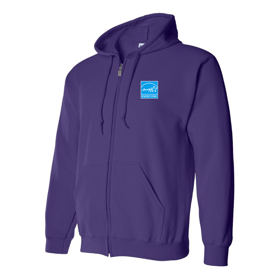 Men's Energy Star Logo Zipper Hoodie