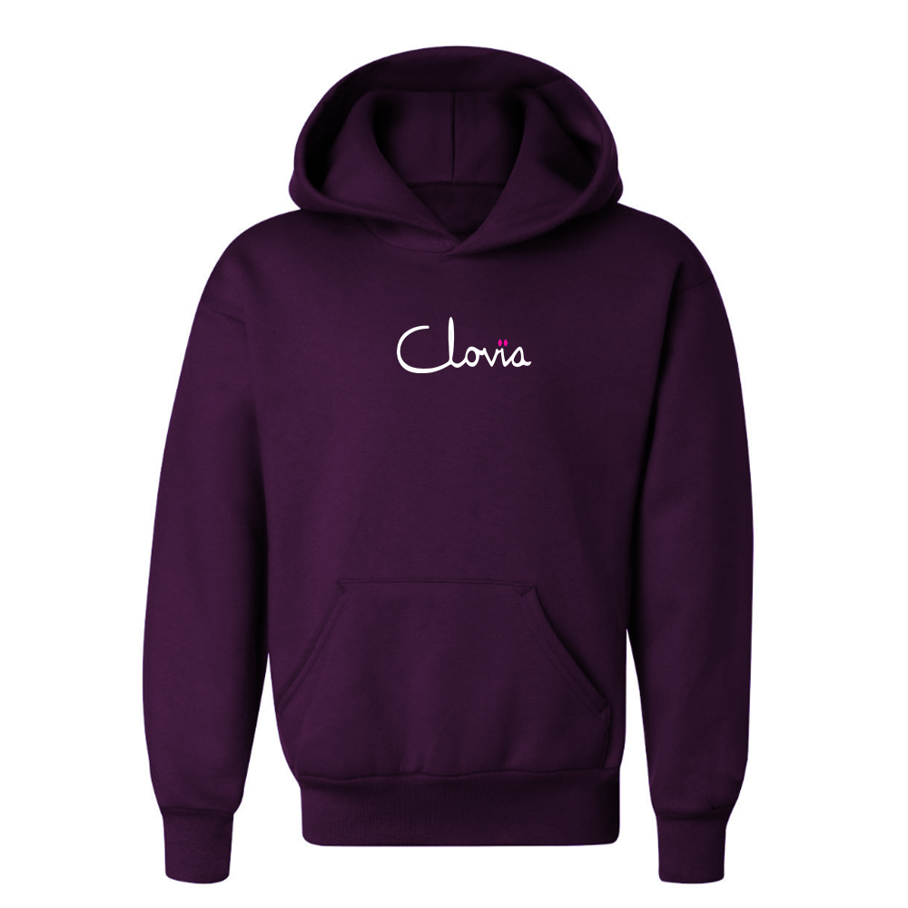 Youth Clovia  Logo   Pullover Hoodie