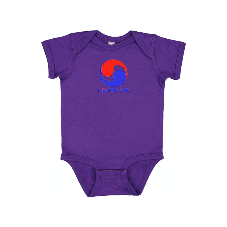 Korean Air Logo  Baby Onesie Romper