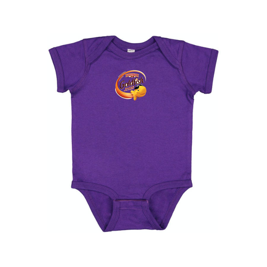 Goldfish Logo Baby Onesie Romper