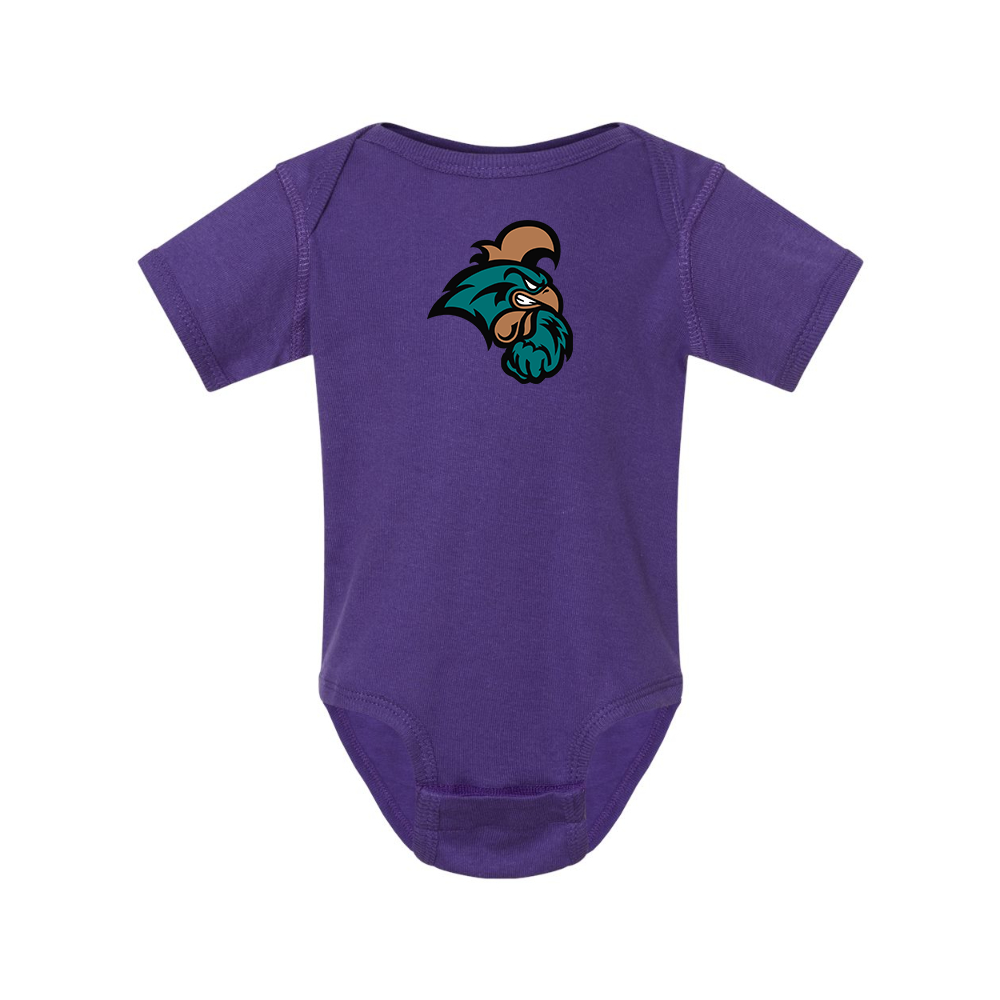 Coastal Carolina Chanticleers Rabbit Skins Infant Baby Rib Bodysuit