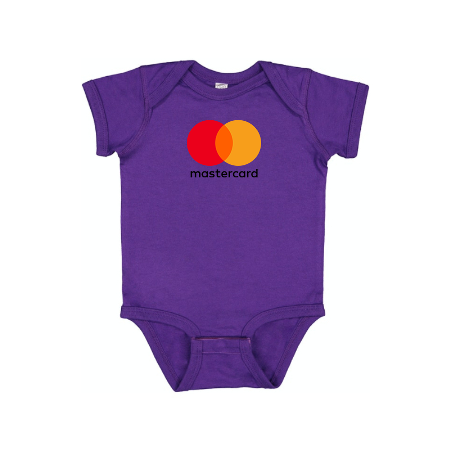 Mastercard Logo  Baby Onesie Romper