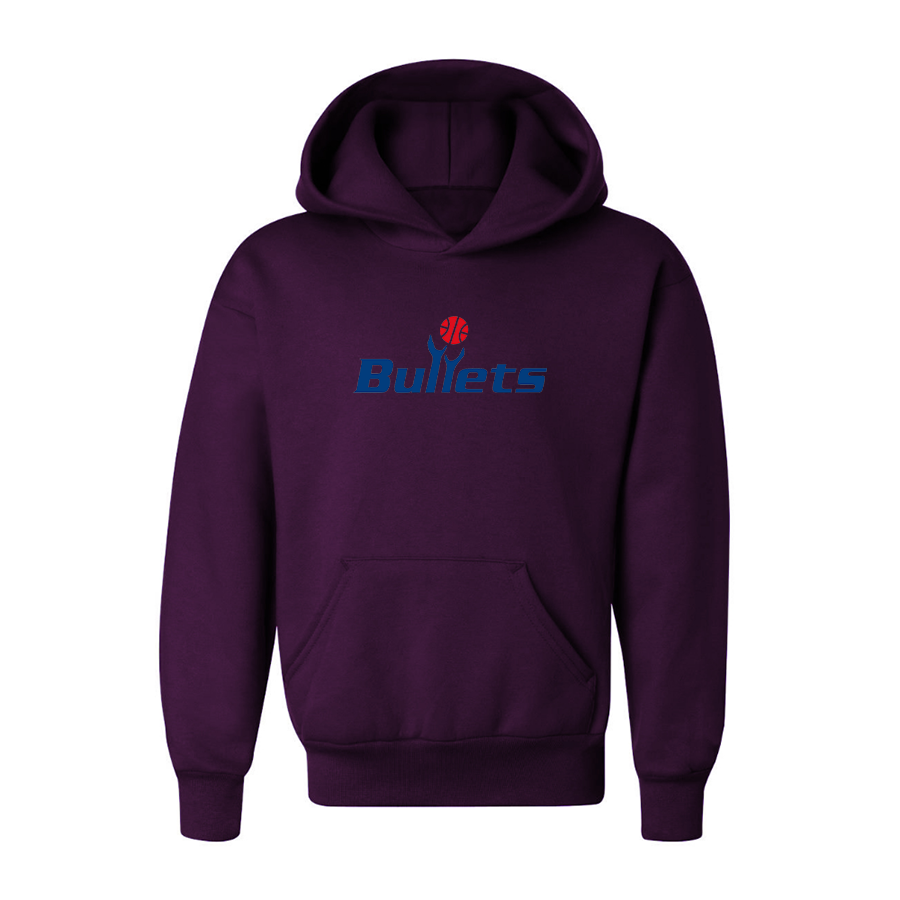 Youth Baltimore Bullets Logo Pullover Hoodie