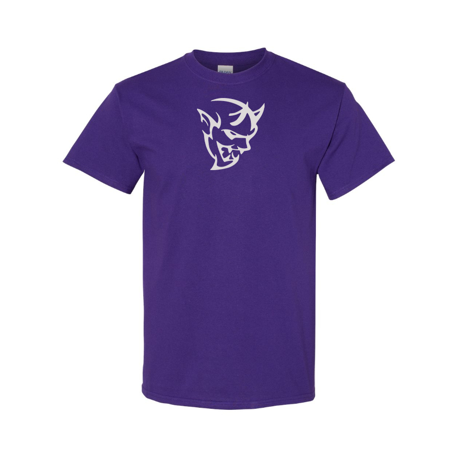 Men's Dodge  Demon Logo Cotton T-Shirt