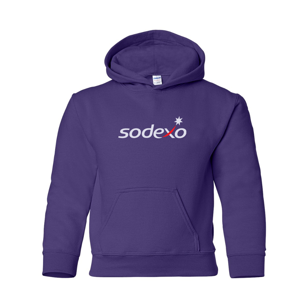 Youth Sodexo Gildan Heavy Blend  Hooded Sweatshirt