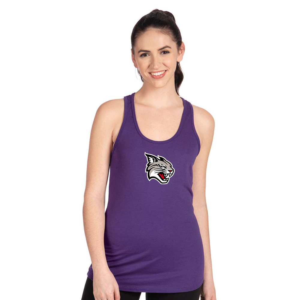 Women's  Davidson Wildcats Next Level Ideal Racerback Tank