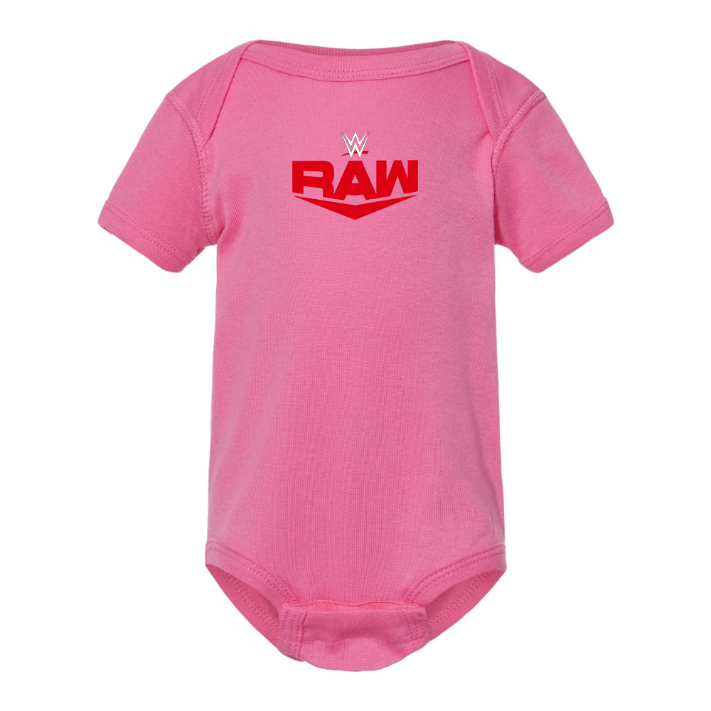 WWE Raw  Rabbit Skins Infant Baby Rib Bodysuit