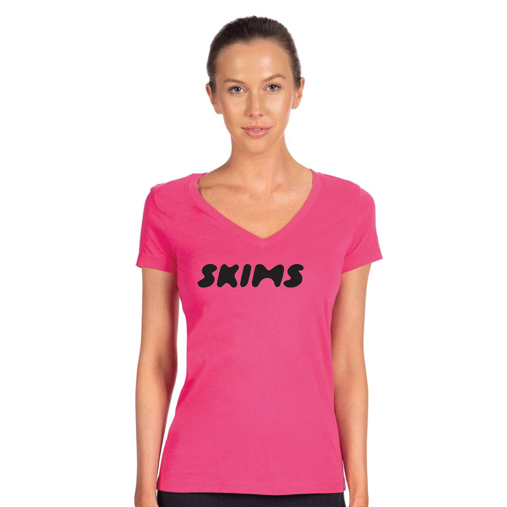 Women's Skims  Next Level V-Neck T-Shirt