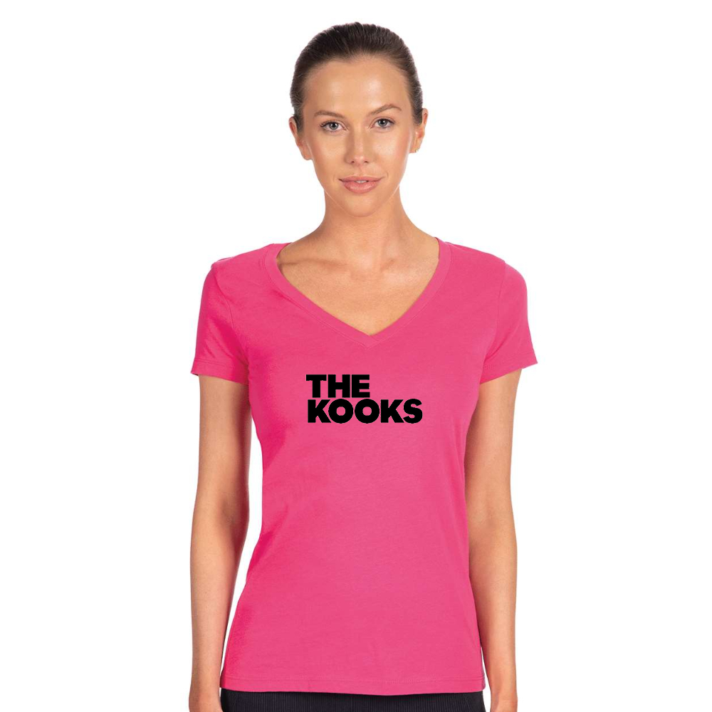 Women's The Kooks   Next Level V-Neck T-Shirt