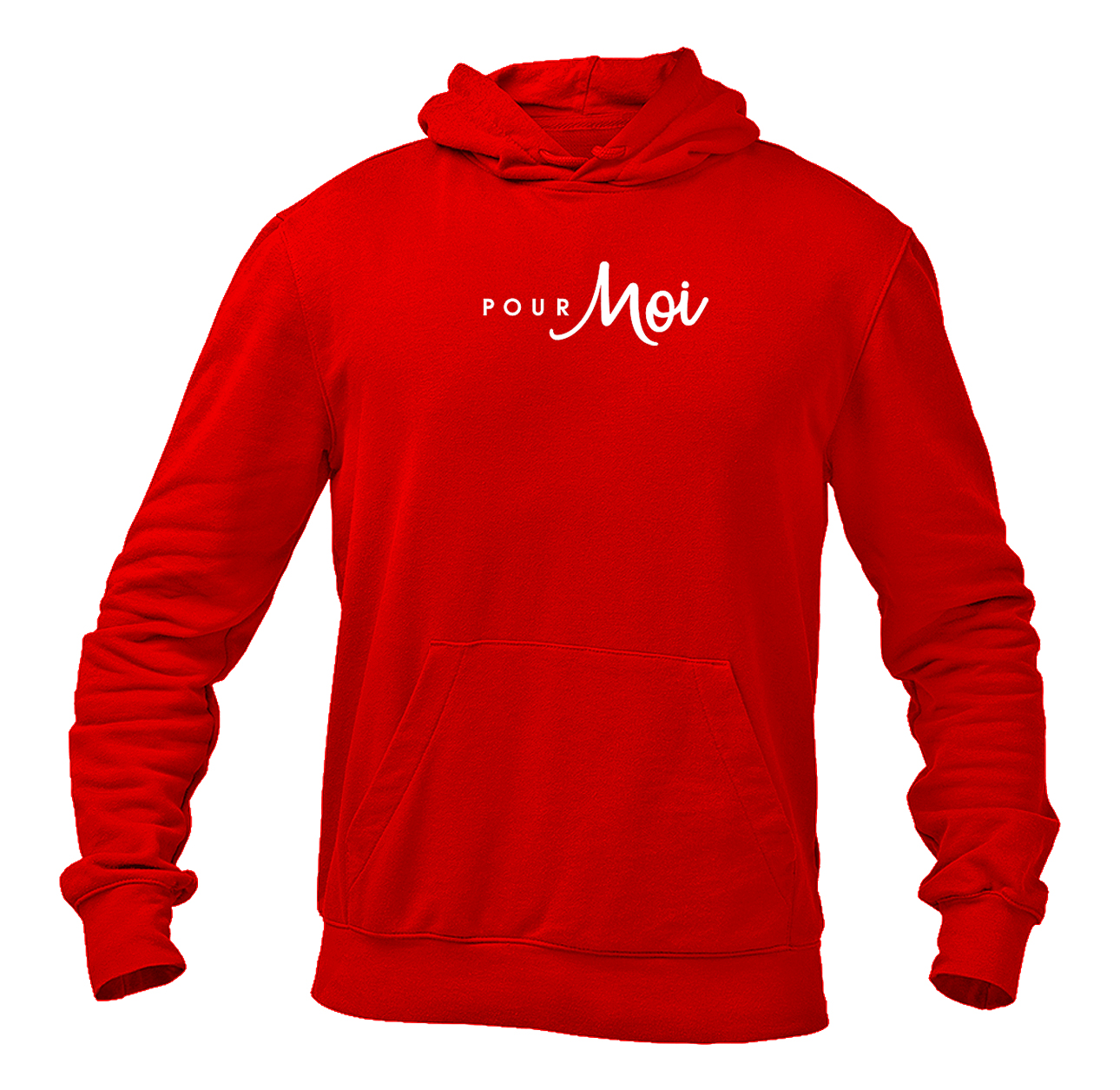 Men's Pour Moi Logo  Pullover Hoodie
