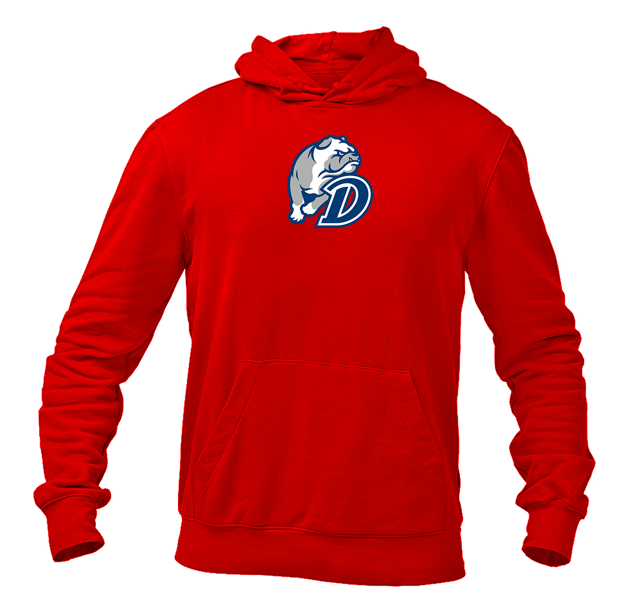 Men's Drake Bulldogs Softstyle Midweight Hooded Sweatshirt