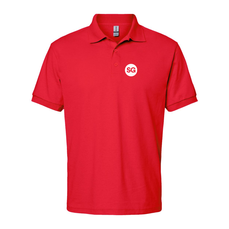 Men's Sofiagray Logo Dry Blend Polo