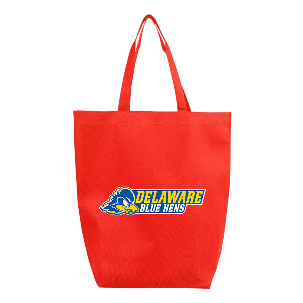 Delaware Blue Hens Q-Tees Non-Woven Gusset Bottom Tote