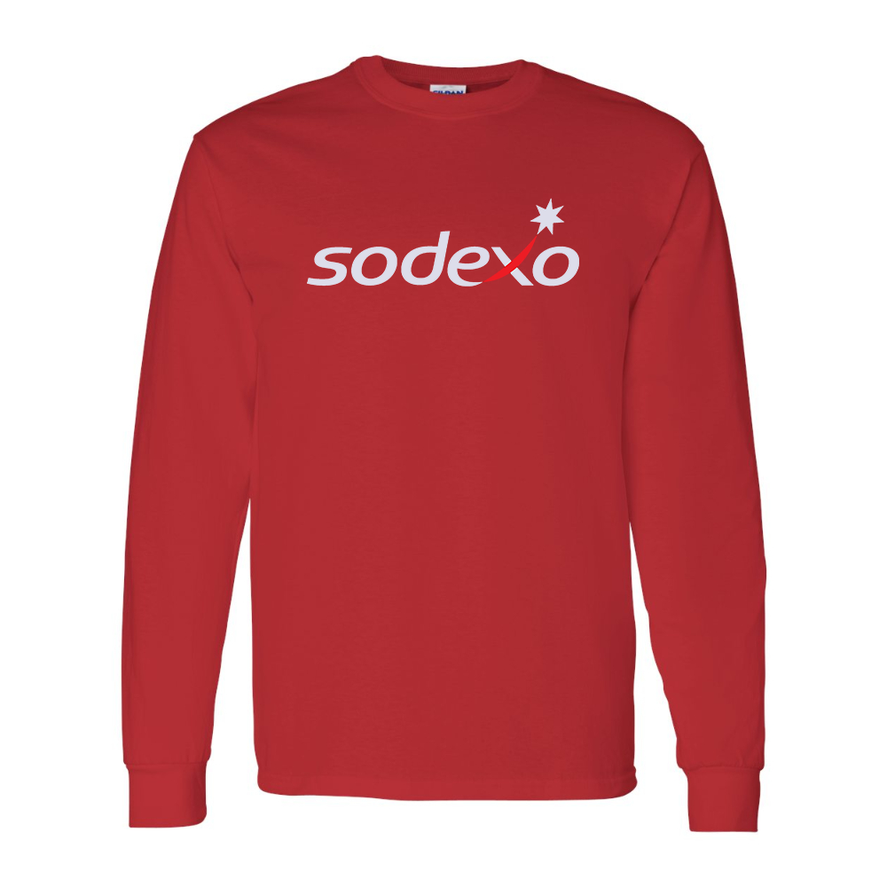 Men's Sodexo Gildan Heavy Cotton Long Sleeve T-Shirt