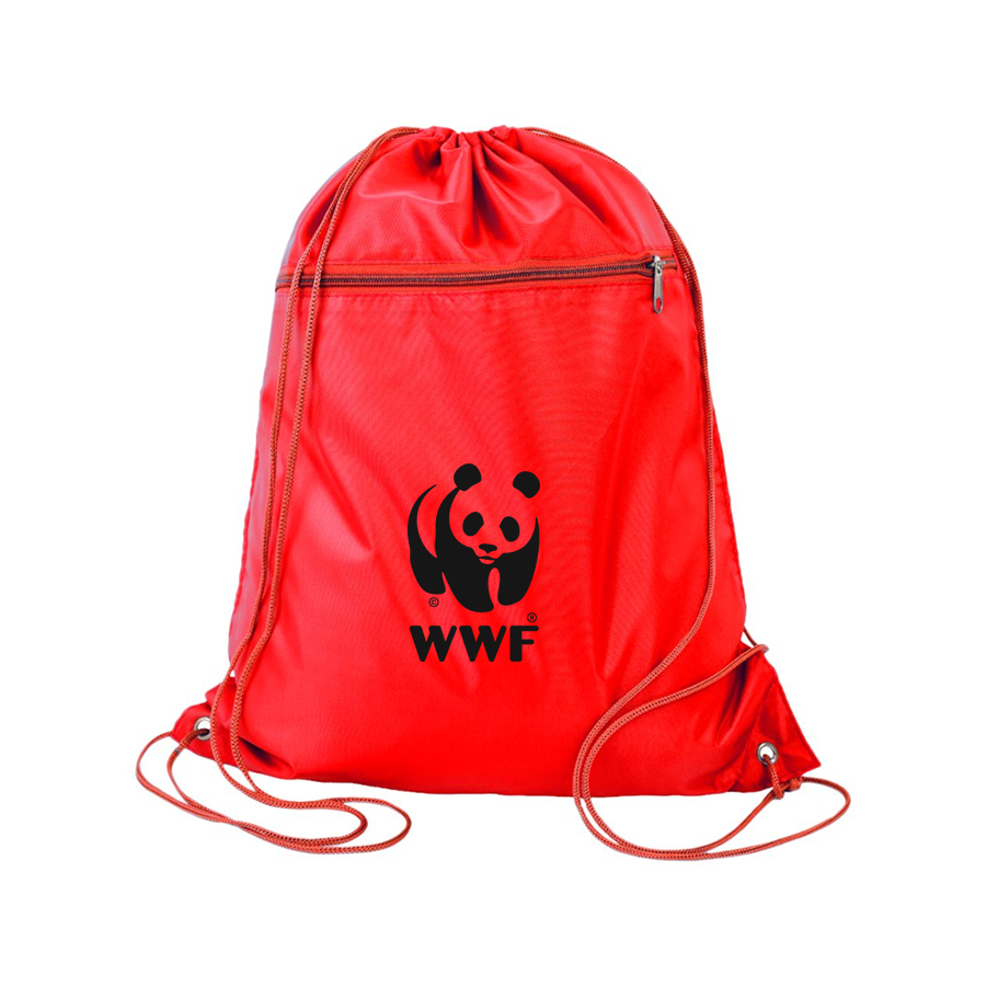 WWF Q-Tees - Polyester Cinchpack