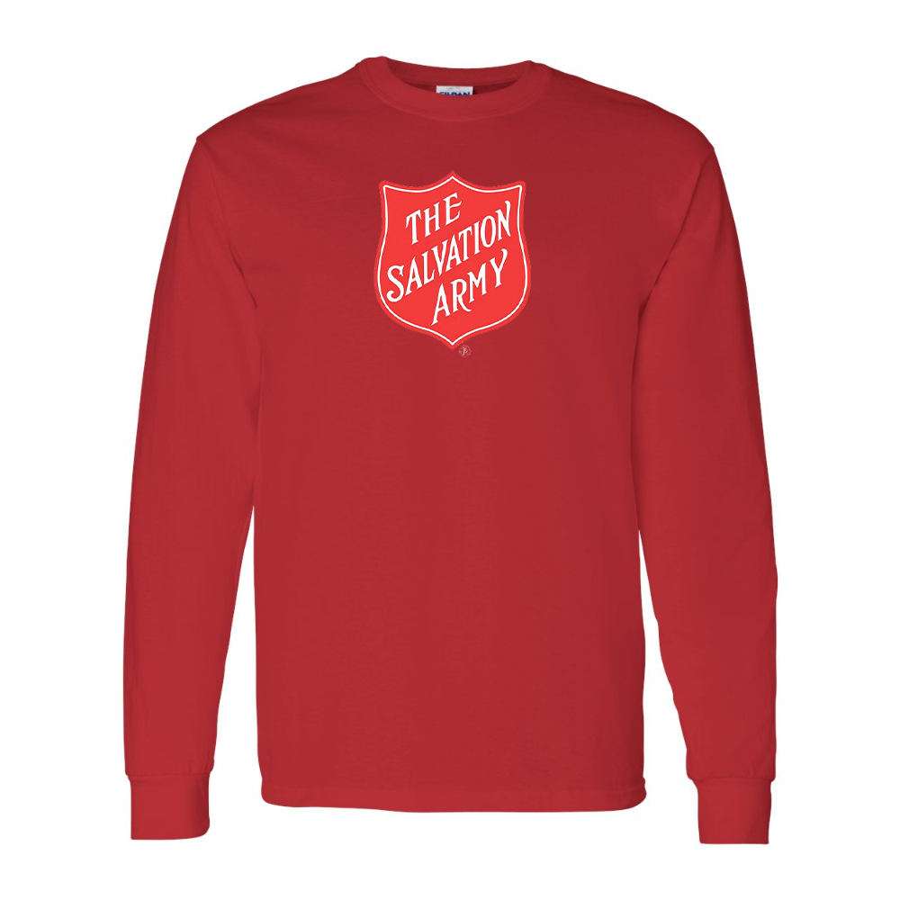 Men's  The Salvation Army  Gildan Heavy Cotton Long Sleeve T-Shirt